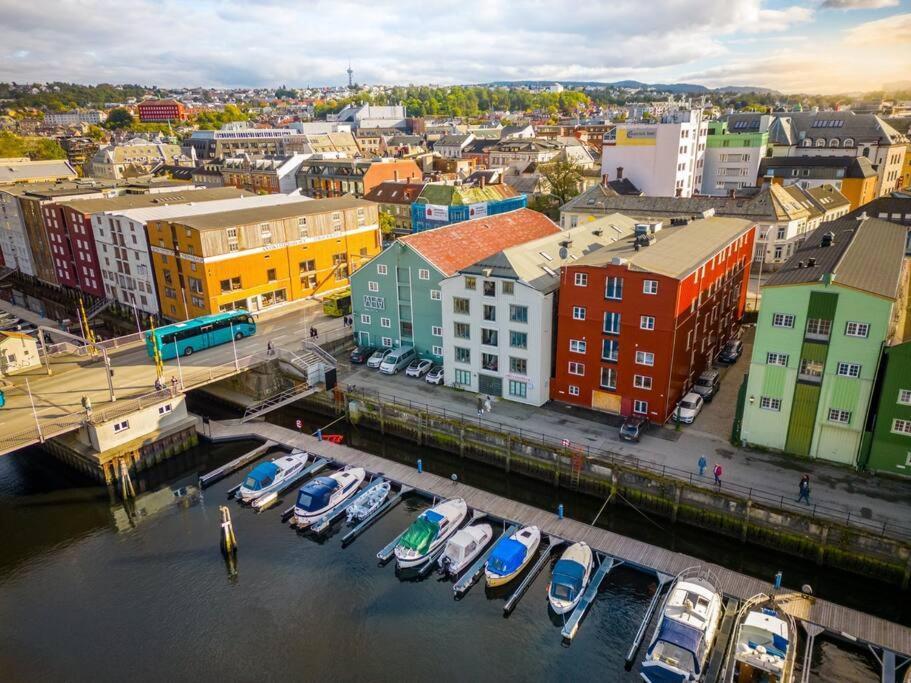 Fjord View By The Canal - Apartment Trondheim Eksteriør bilde
